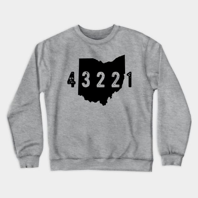 43221 zip code Upper Arlington Columbus OHIO Crewneck Sweatshirt by OHYes